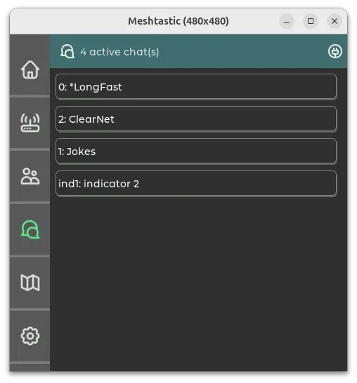 MUI Chat List Dark